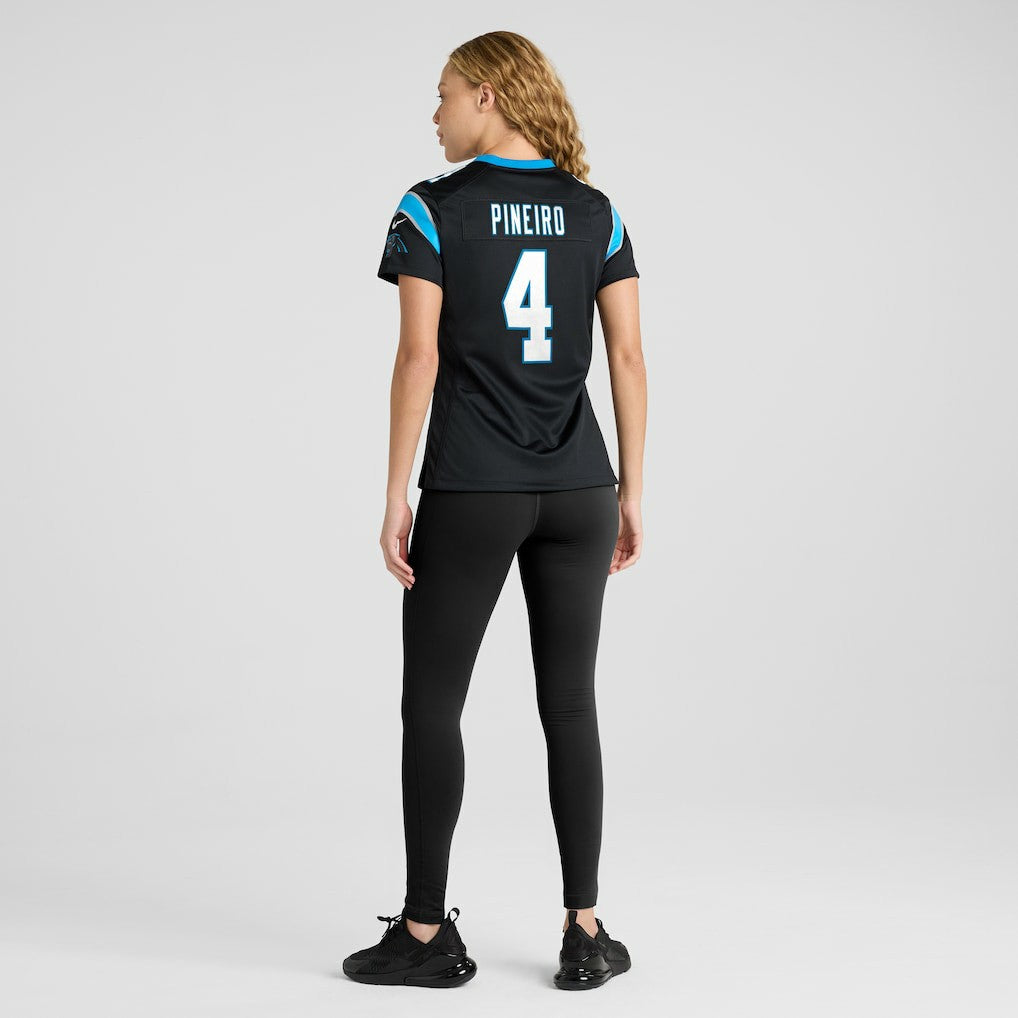 Eddy Pineiro Carolina Panthers Women's Team Game Jersey Black | Nike for Sale