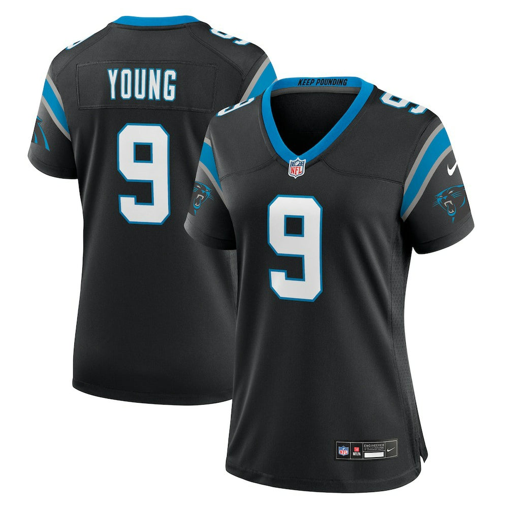 Bryce Young Carolina Panthers Women's Team Game Jersey Black | Nike for Sale