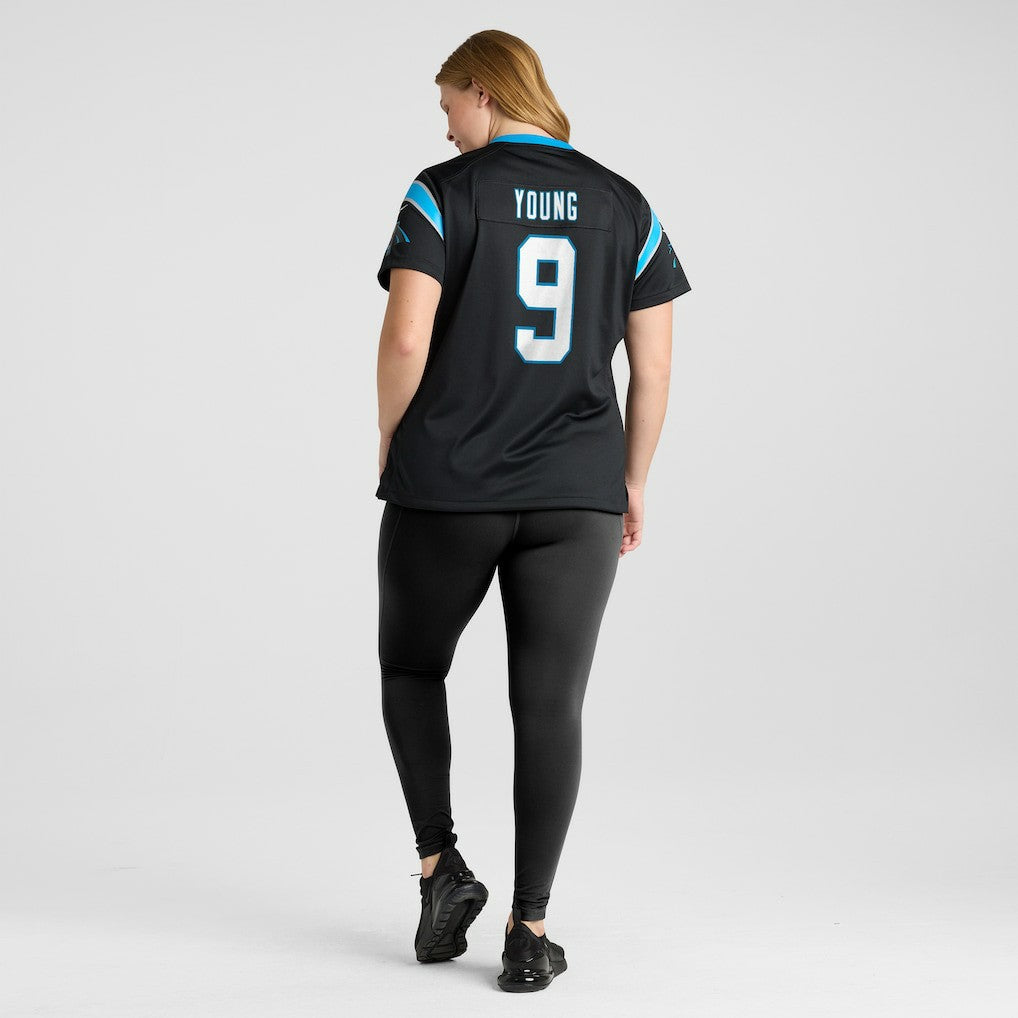 Bryce Young Carolina Panthers Women's Team Game Jersey Black | Nike for Sale