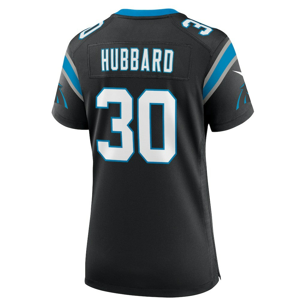 Chuba Hubbard Carolina Panthers Women's Team Game Jersey Black | Nike for Sale
