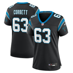 Austin Corbett Carolina Panthers Women's Team Game Jersey Black | Nike for Sale