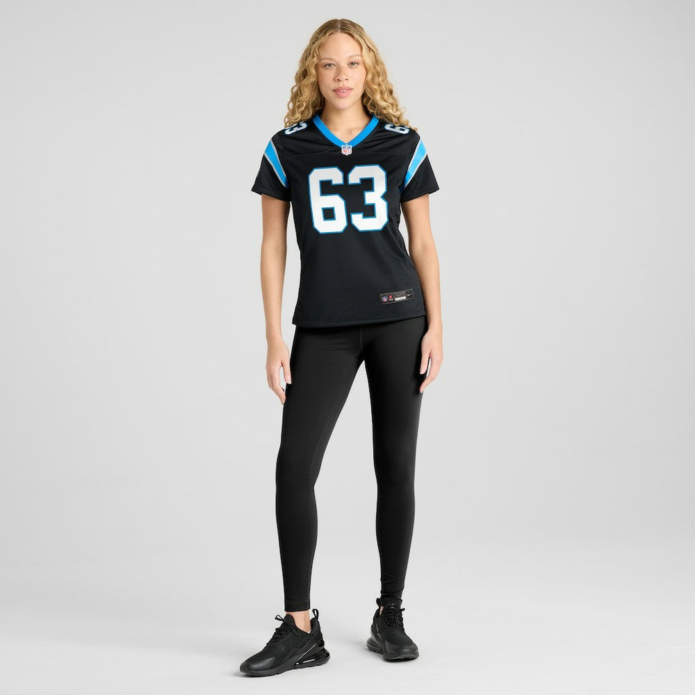 Austin Corbett Carolina Panthers Women's Team Game Jersey Black | Nike for Sale