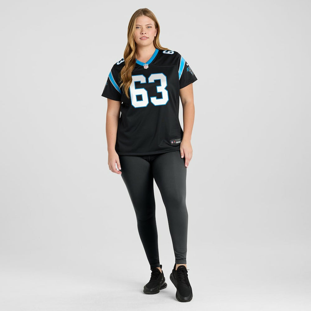 Austin Corbett Carolina Panthers Women's Team Game Jersey Black | Nike for Sale