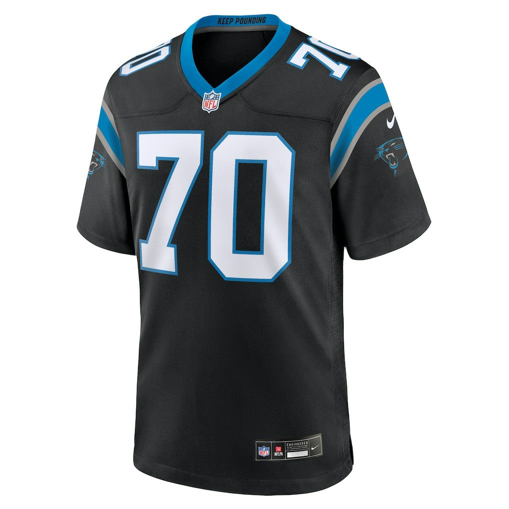 Brady Christensen Carolina Panthers Team Game Jersey Black | Nike for Sale