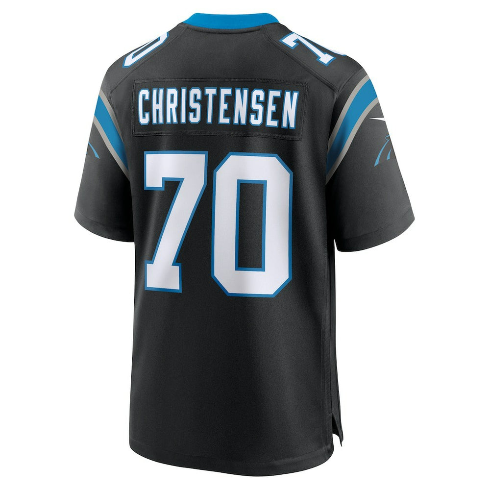 Brady Christensen Carolina Panthers Team Game Jersey Black | Nike for Sale