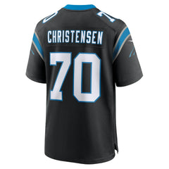 Brady Christensen Carolina Panthers Team Game Jersey Black | Nike for Sale