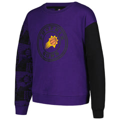 Phoenix Suns Girls Youth Trifecta Pullover Sweatshirt Purple - NBA