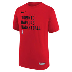 Toronto Raptors Youth Essential Practice T-Shirt Red - NBA