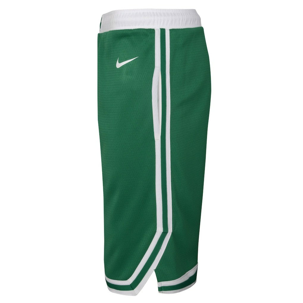 Boston Celtics Youth Icon Edition Mesh Performance Swingman Shorts Kelly Green - NBA