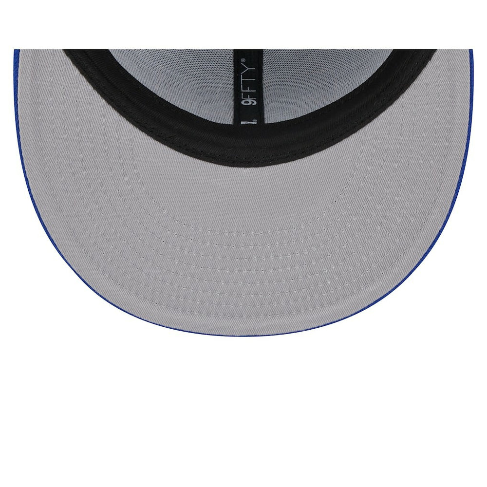 Golden State Warriors Rally Drive Finish Line Patch 9FIFTY Snapback Hat Royal - NBA