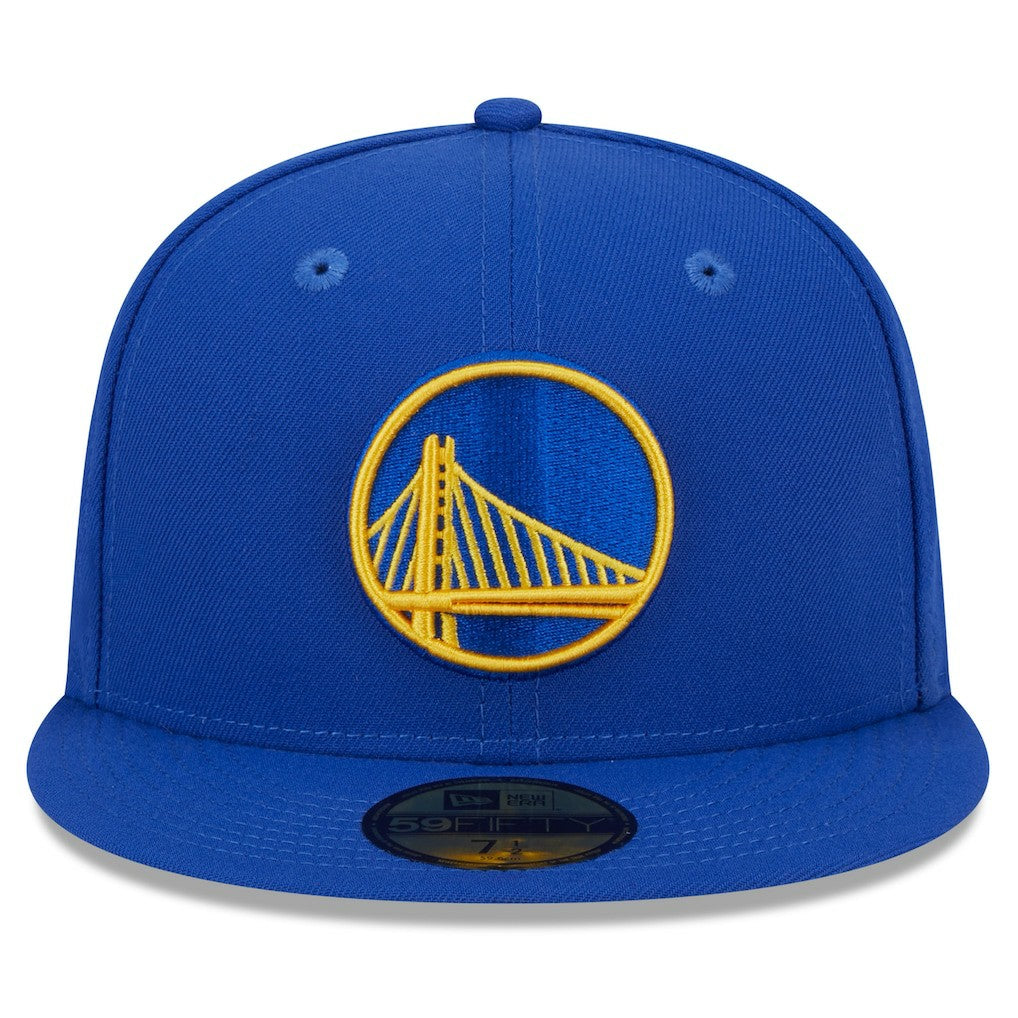 Golden State Warriors Rally Drive Side Patch 59FIFTY Fitted Hat Royal - NBA