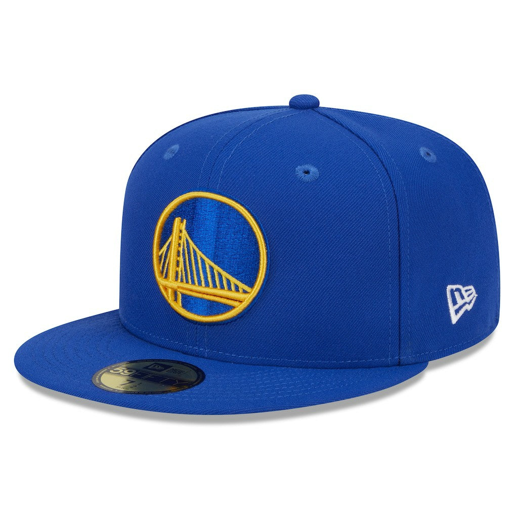 Golden State Warriors Rally Drive Side Patch 59FIFTY Fitted Hat Royal - NBA