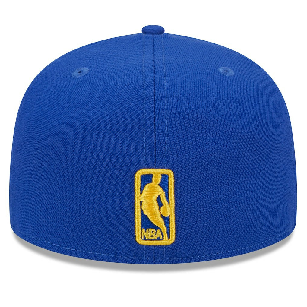 Golden State Warriors Rally Drive Side Patch 59FIFTY Fitted Hat Royal - NBA