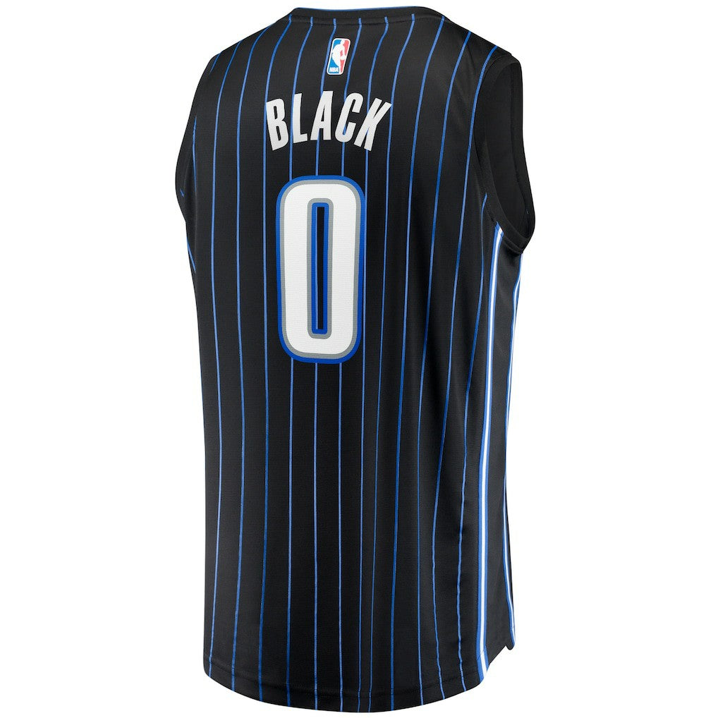 Anthony Black Orlando Magic Fast Break Replica Jersey Icon Edition Black - NBA