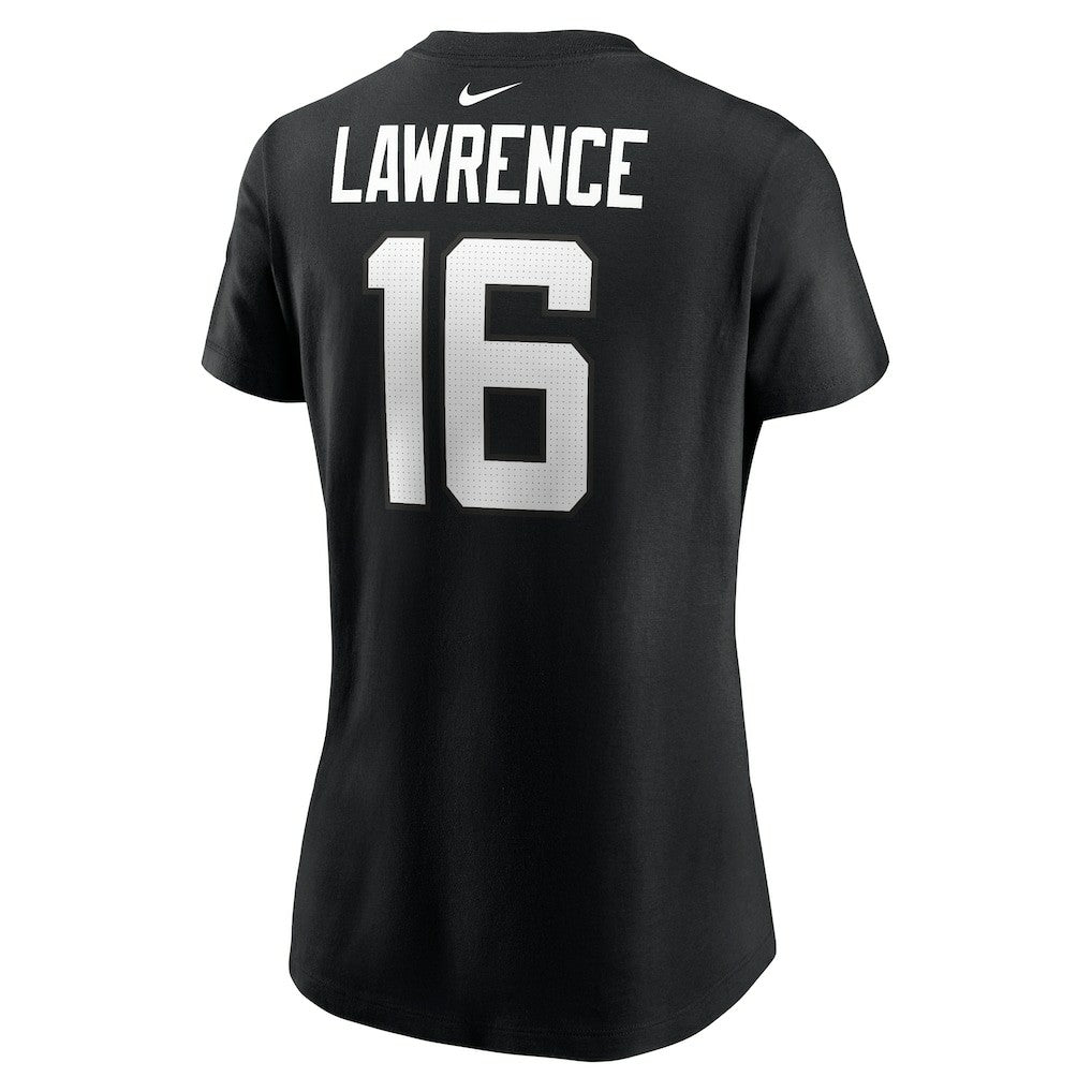 Trevor Lawrence Jacksonville Jaguars Women's Player Name & Number T-Shirt Black | Nike for Sale