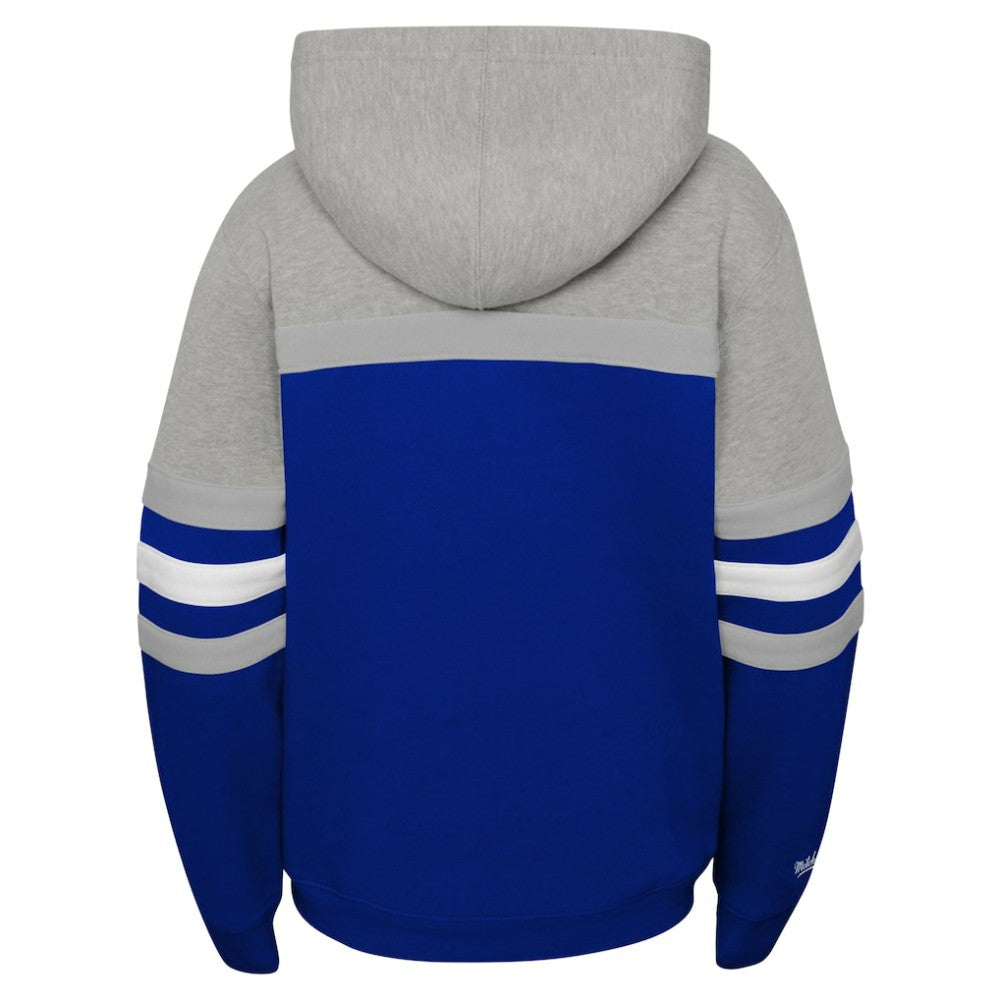 Tampa Bay Lightning Mitchell & Ness Youth Head Coach Pullover Hoodie - Gray - NHL