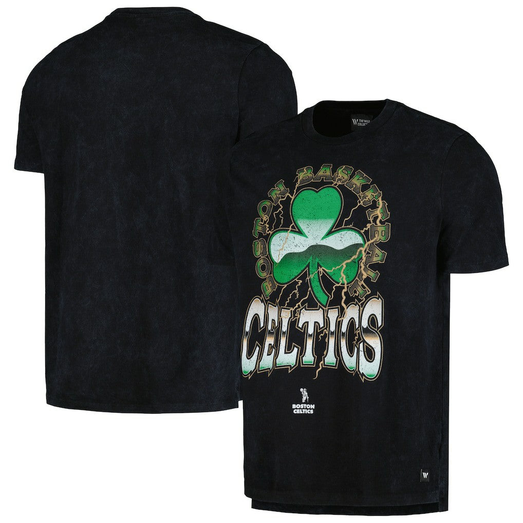 Boston Celtics The Wild Collective Unisex Tour Band T-Shirt Black - NBA