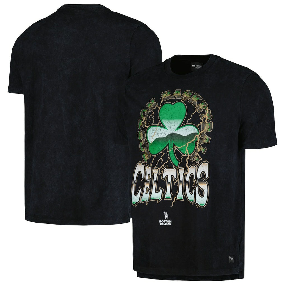 Boston Celtics The Wild Collective Unisex Tour Band T-Shirt Black - NBA