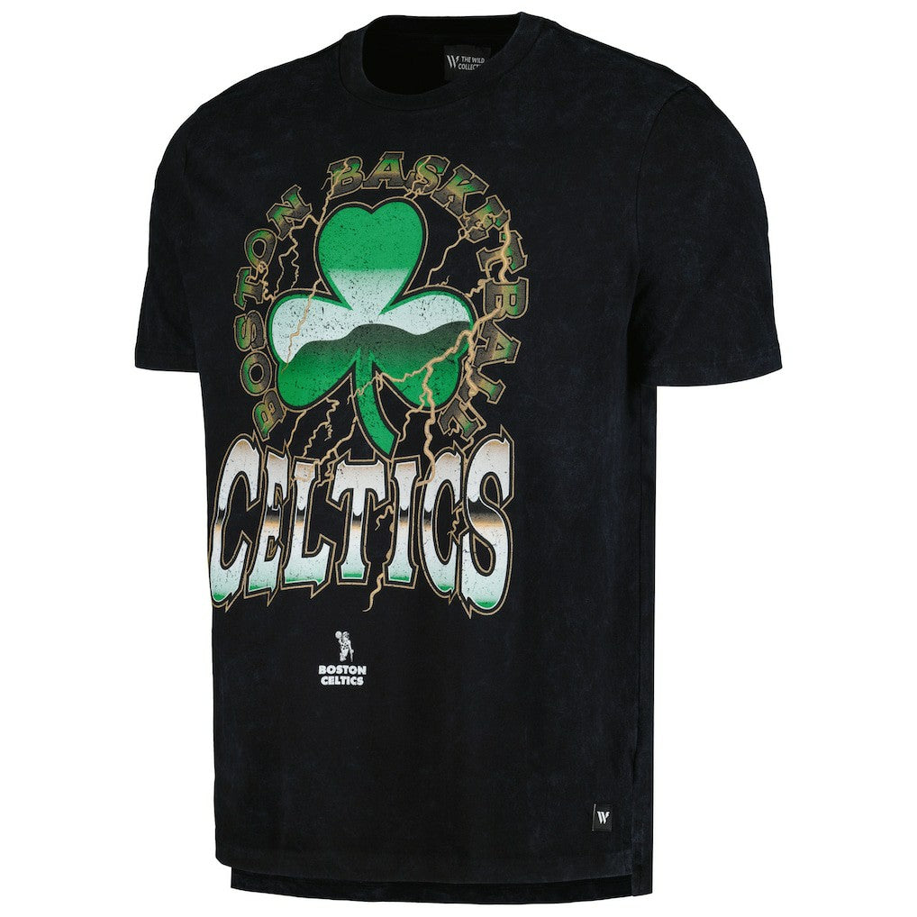 Boston Celtics The Wild Collective Unisex Tour Band T-Shirt Black - NBA