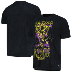 Los Angeles Lakers The Wild Collective Unisex Tour Band T-Shirt Black - NBA