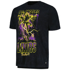 Los Angeles Lakers The Wild Collective Unisex Tour Band T-Shirt Black - NBA