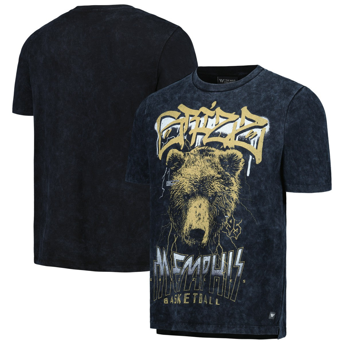 Memphis Grizzlies The Wild Collective Unisex Tour Band T-Shirt Black - NBA