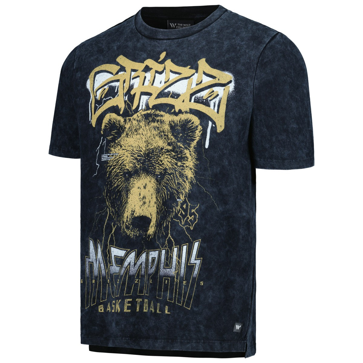Memphis Grizzlies The Wild Collective Unisex Tour Band T-Shirt Black - NBA