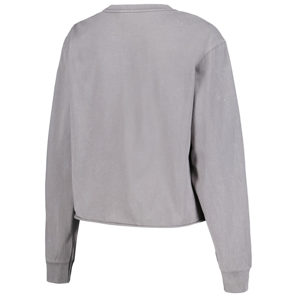 Phoenix Suns The Wild Collective Women's Band Cropped Long Sleeve T-Shirt Gray - NBA