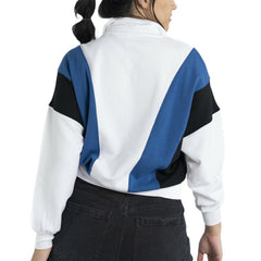 New York Yankees Lusso Women's Malia Quarter-Zip Sweatshirt - MLB
