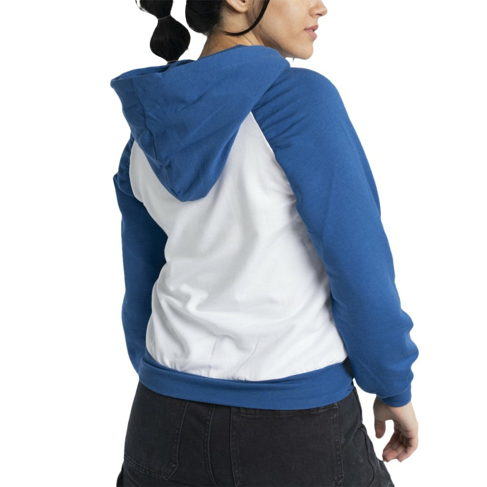 Chicago Cubs Lusso Women's Marlowe Tri-Blend Raglan Pullover Hoodie - MLB