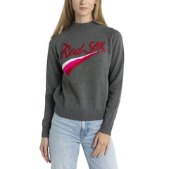 Boston Red Sox Lusso Women's Serena Raglan Pullover Sweater - MLB