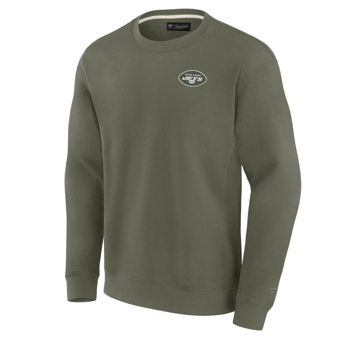 New York Jets Unisex Elements Super Soft Pullover Sweatshirt Olive | Fanatics