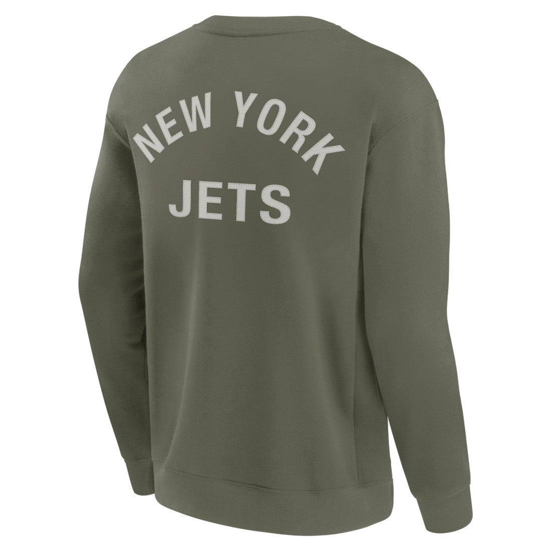 New York Jets Unisex Elements Super Soft Pullover Sweatshirt Olive | Fanatics