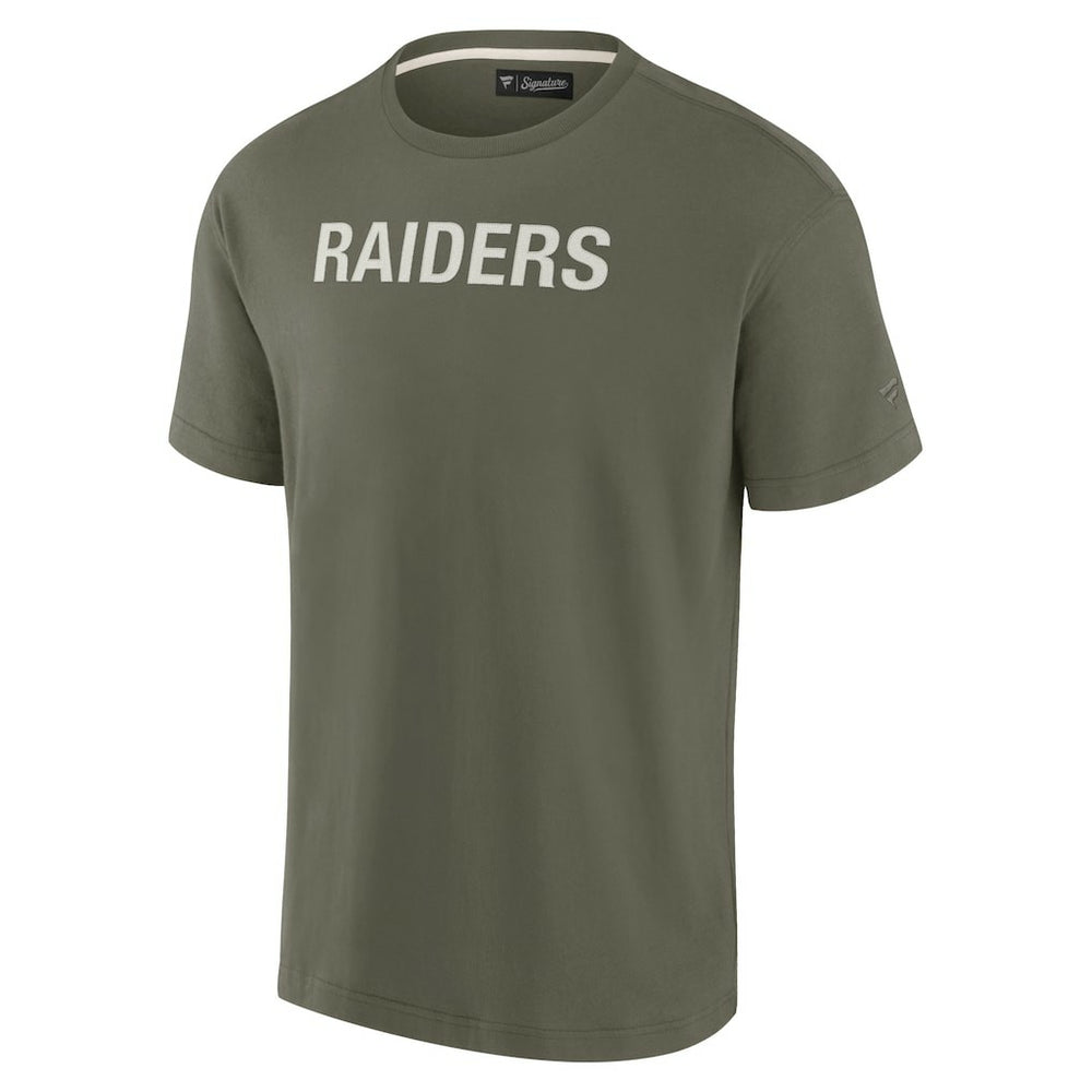 Las Vegas Raiders Unisex Elements Super Soft Short Sleeve T-Shirt Olive | Fanatics