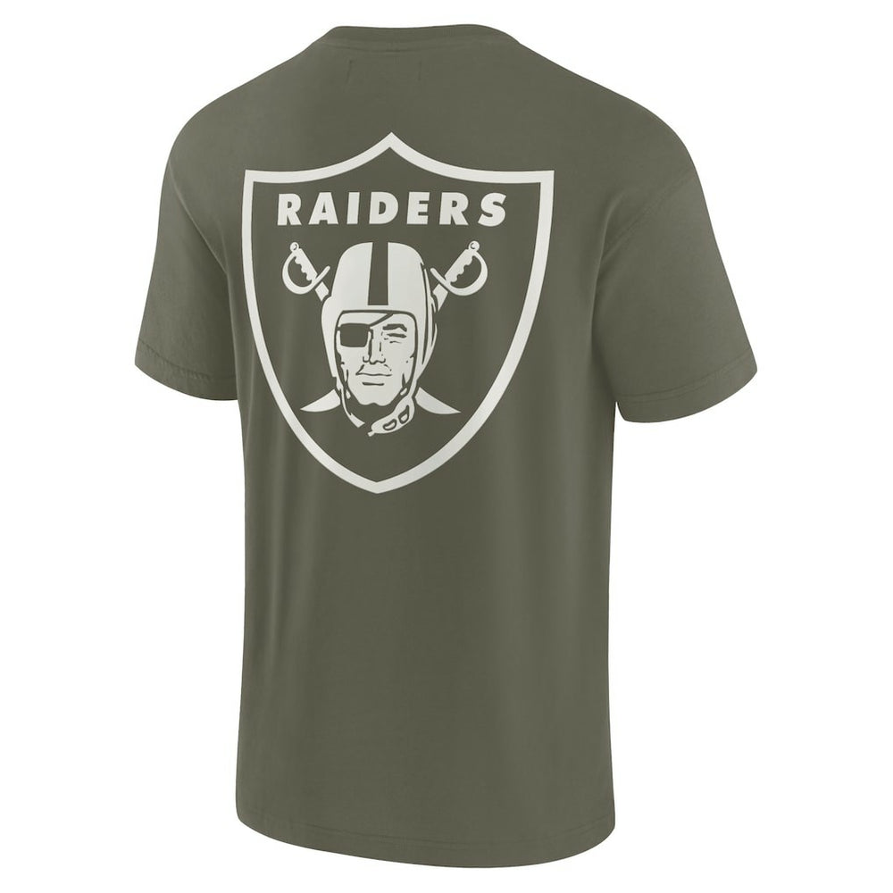 Las Vegas Raiders Unisex Elements Super Soft Short Sleeve T-Shirt Olive | Fanatics