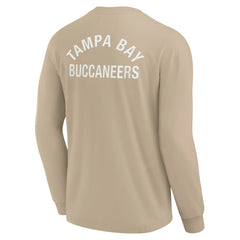 Tampa Bay Buccaneers Unisex Elements Super Soft Long Sleeve T-Shirt Khaki | Fanatics