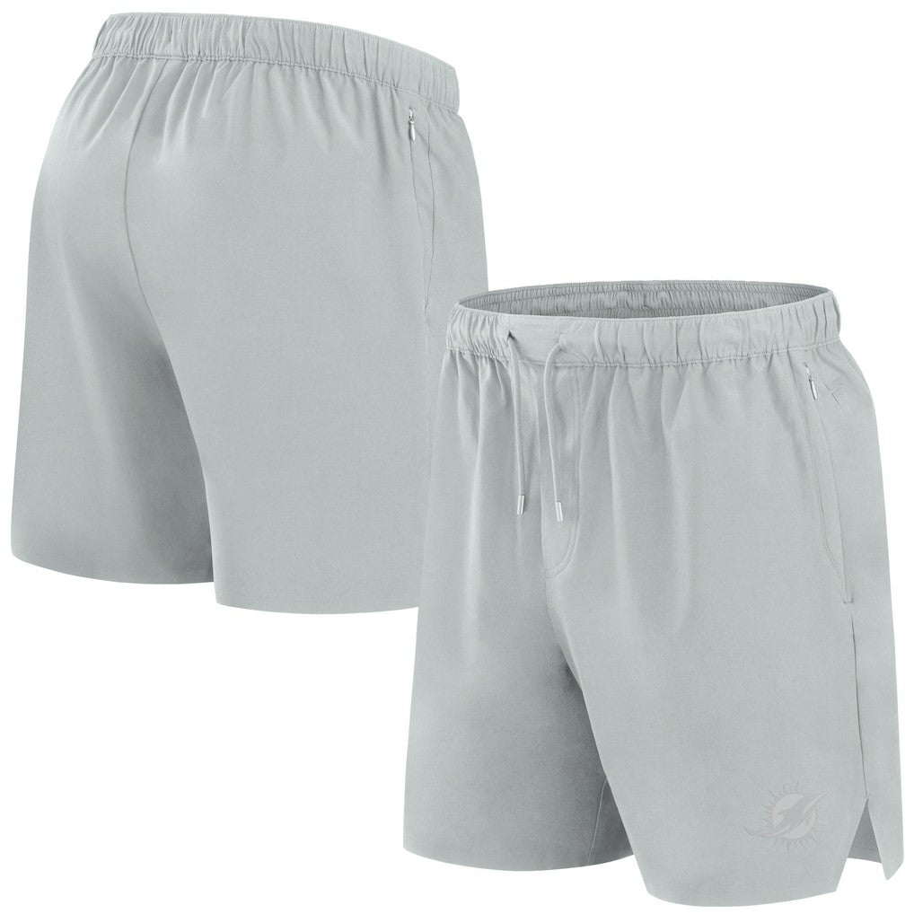 Miami Dolphins Front Office Micro Tonal Shorts Gray | Fanatics