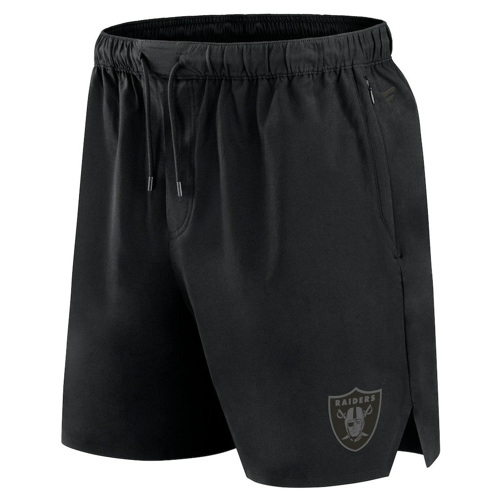Las Vegas Raiders Front Office Micro Tonal Shorts Black | Fanatics