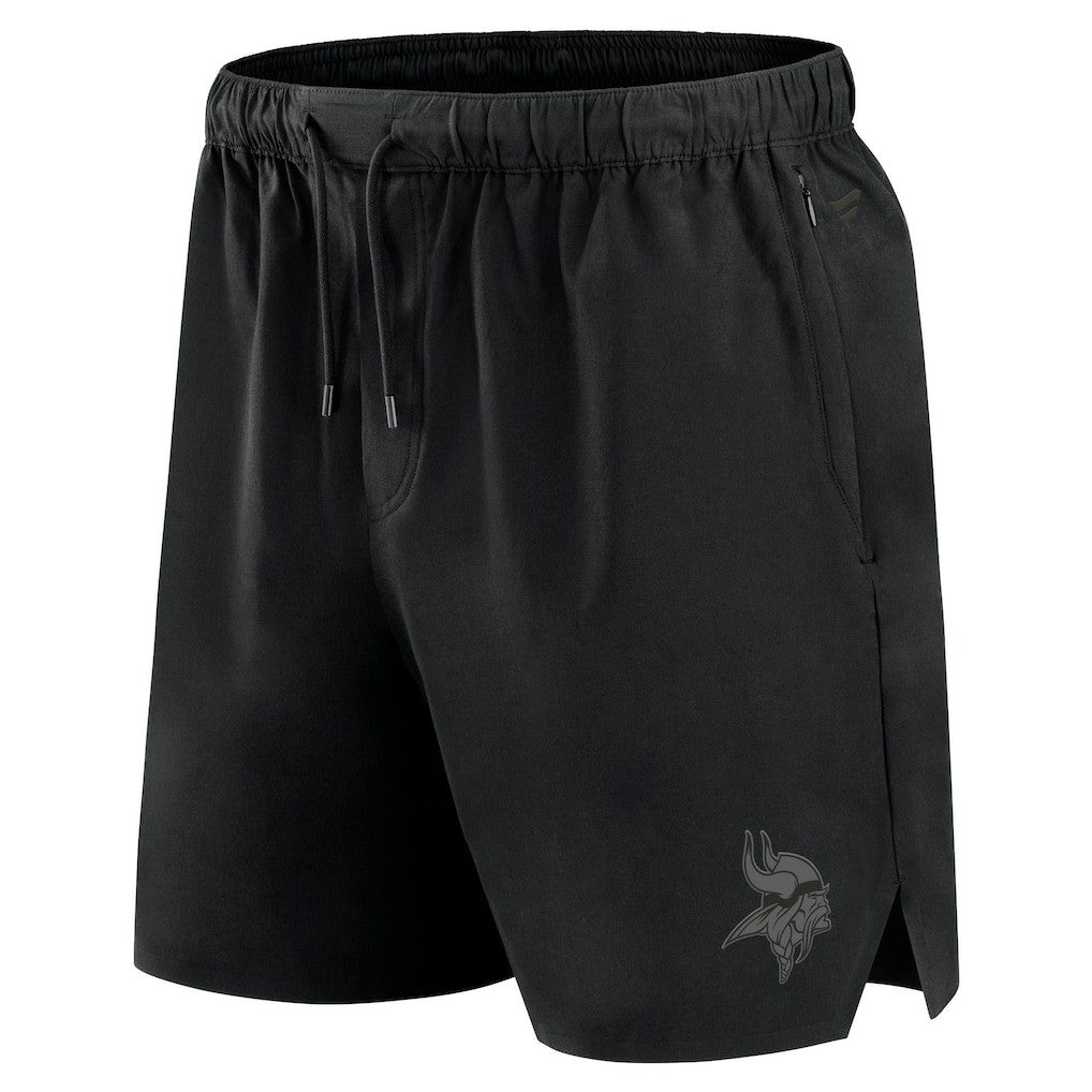 Minnesota Vikings Front Office Micro Tonal Shorts Black | Fanatics