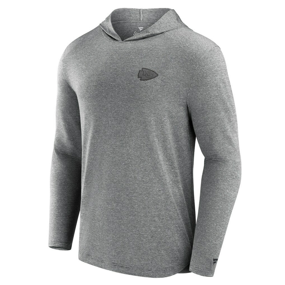 Kansas City Chiefs Front Office Tech Lightweight Hoodie T-Shirt Black | Fanatics
