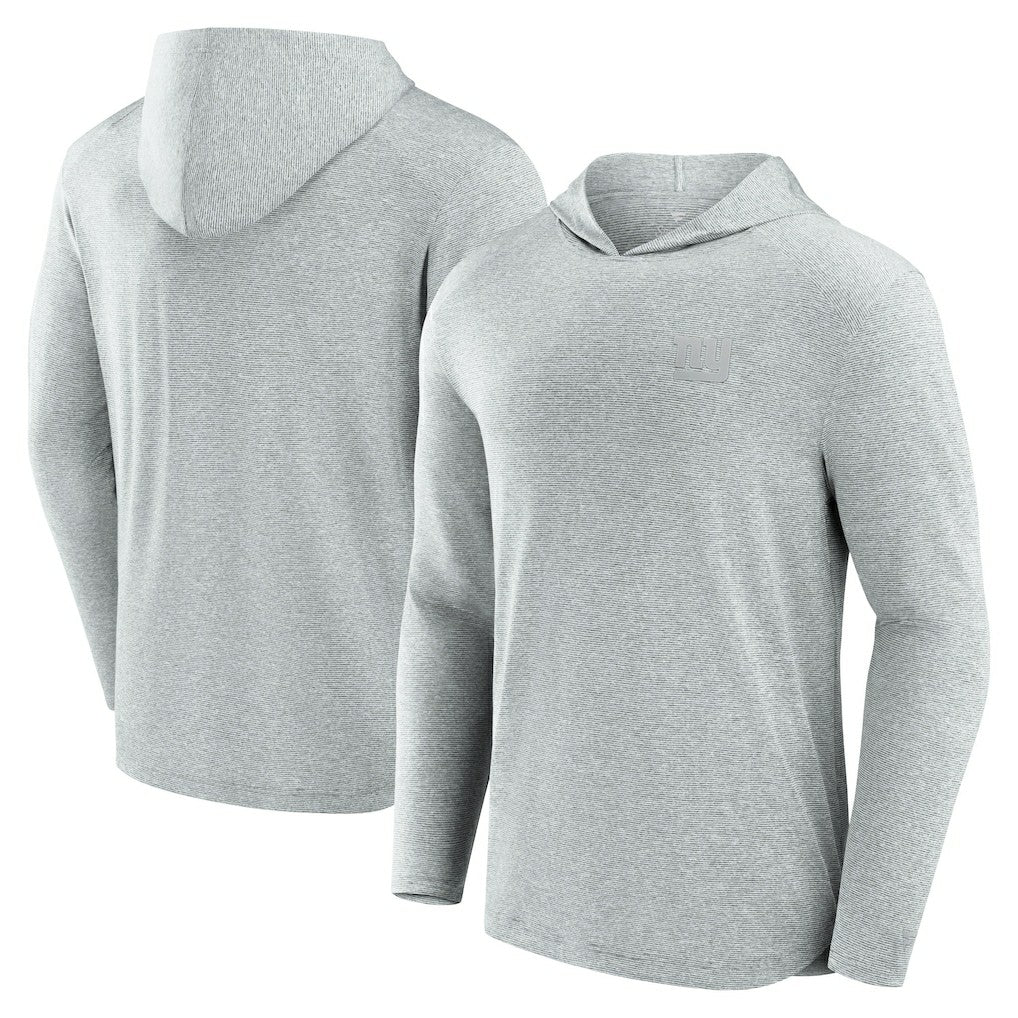 New York Giants Front Office Tech Lightweight Hoodie T-Shirt Gray | Fanatics
