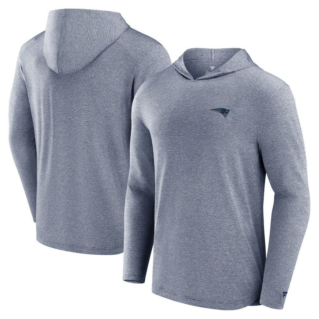 New England Patriots Front Office Tech Lightweight Hoodie T-Shirt Navy | Fanatics