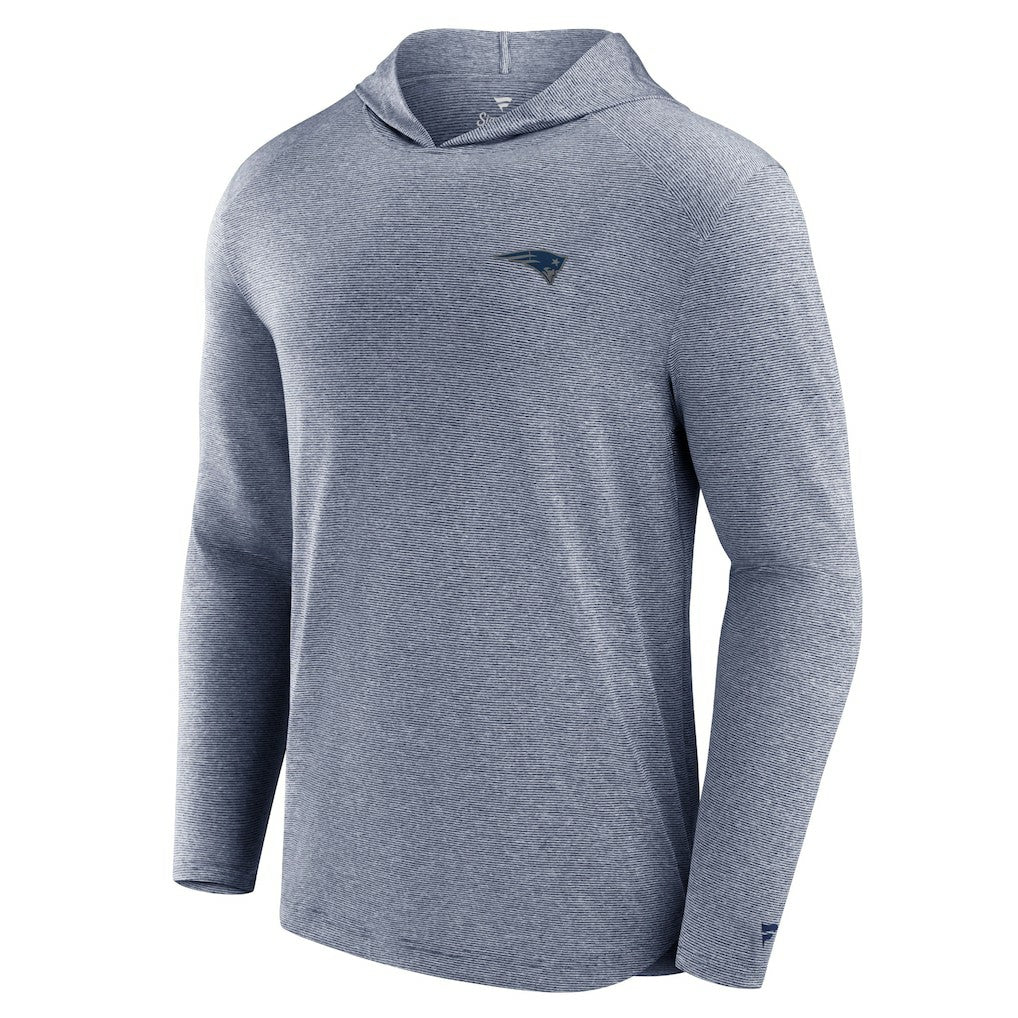 New England Patriots Front Office Tech Lightweight Hoodie T-Shirt Navy | Fanatics