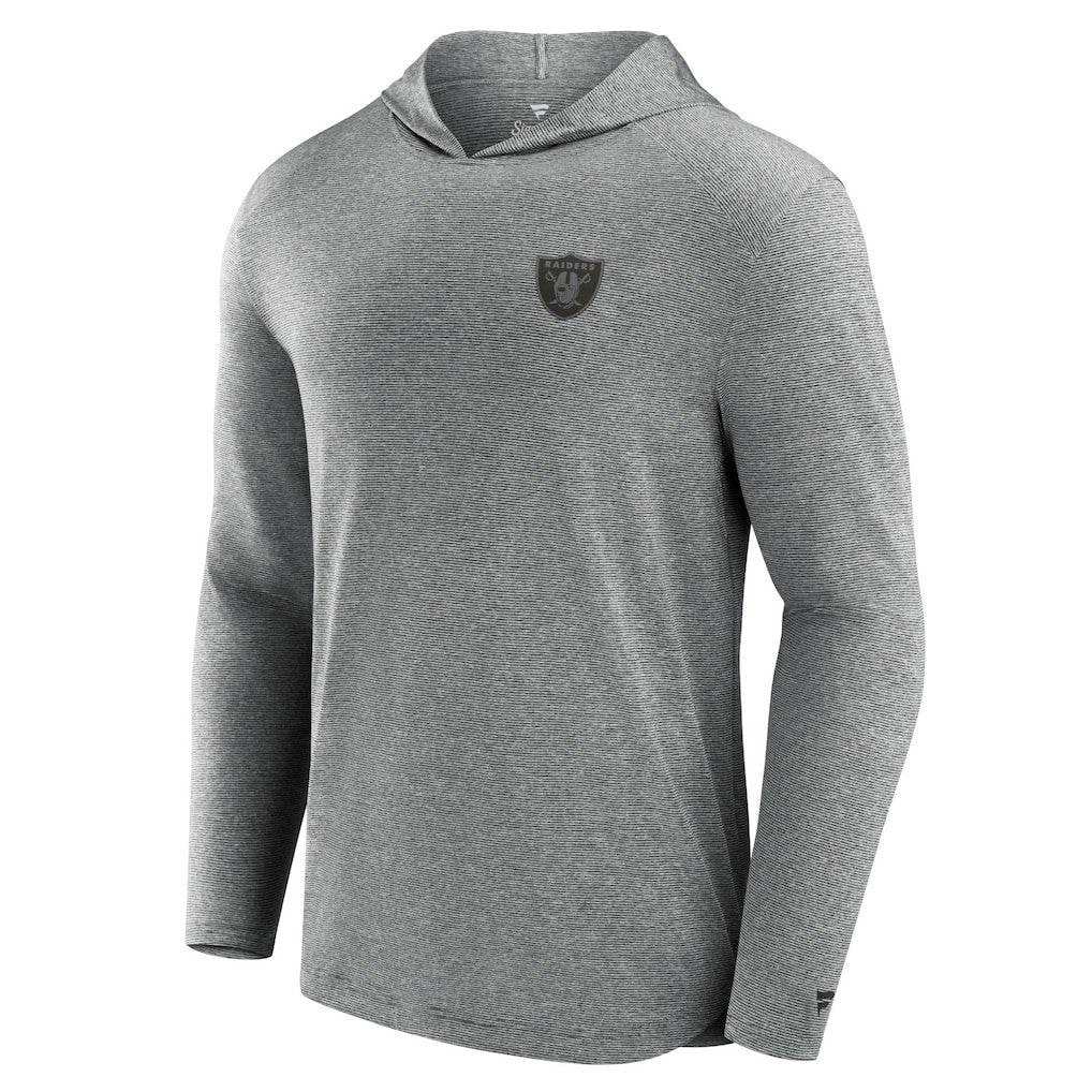 Las Vegas Raiders Front Office Tech Lightweight Hoodie T-Shirt Black | Fanatics