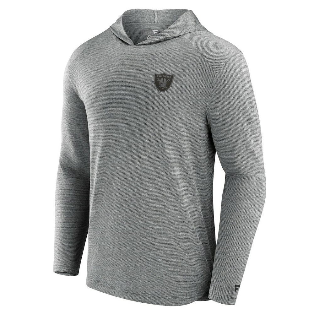 Las Vegas Raiders Front Office Tech Lightweight Hoodie T-Shirt Black | Fanatics