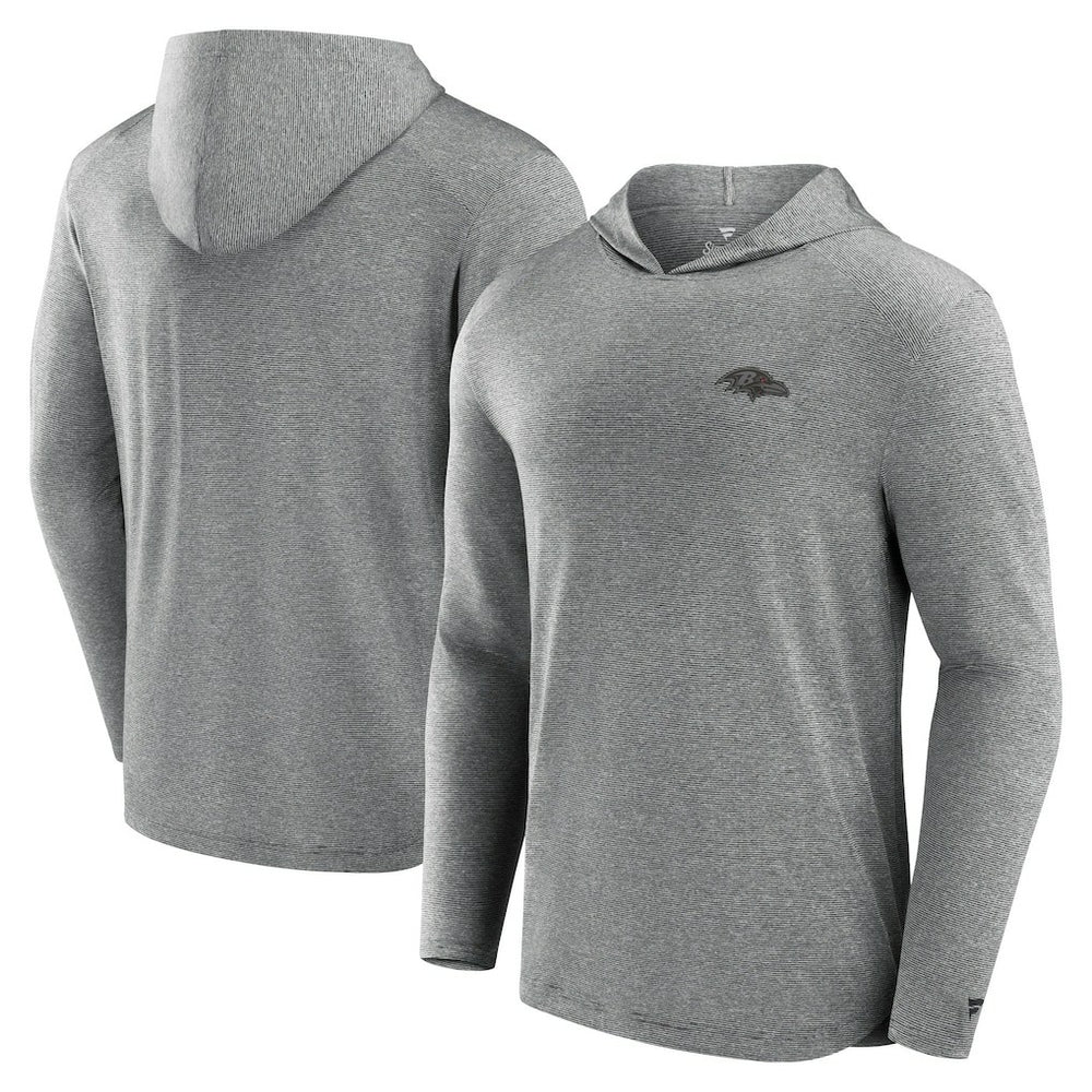 Baltimore Ravens Front Office Tech Lightweight Hoodie T-Shirt Black | Fanatics