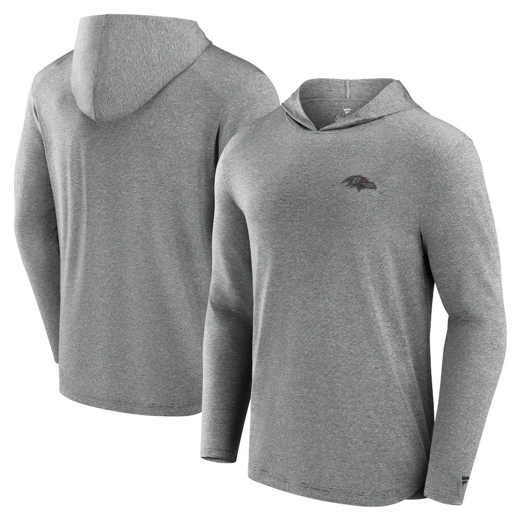 Baltimore Ravens Front Office Tech Lightweight Hoodie T-Shirt Black | Fanatics