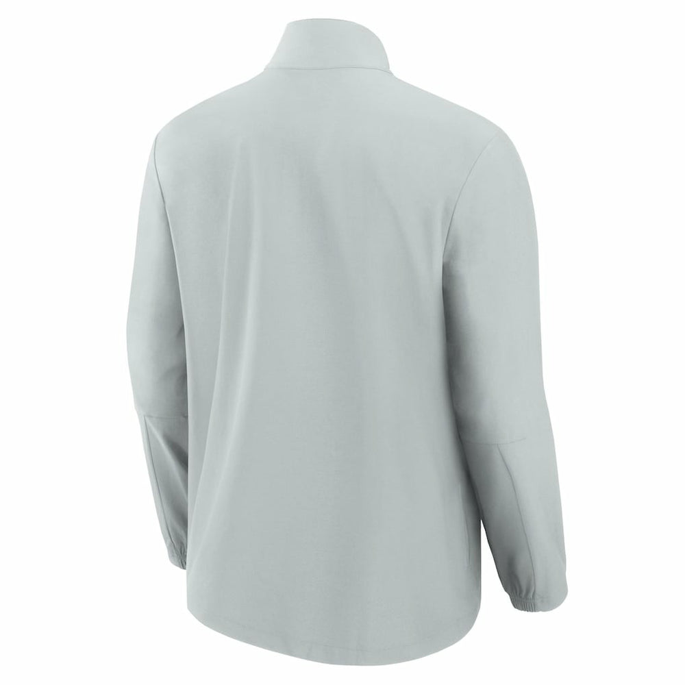 Buffalo Bills Front Office Micro Tonal Quarter-Zip Pullover Gray | Fanatics