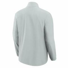 Miami Dolphins Front Office Micro Tonal Quarter-Zip Pullover Gray | Fanatics