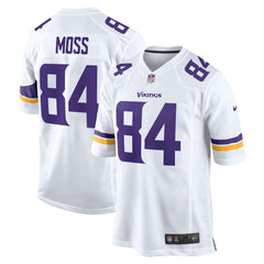 Randy Moss Minnesota Vikings Retired Player Game Jersey White | Nike for Sale